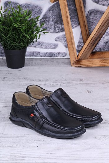 OXİ Ayakkabix Tems Genuine Leather Summer Men's Shoes