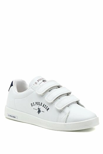 U.S. Polo Assn. Singer Gsn 3fx White Velcro Casual Sports Shoes