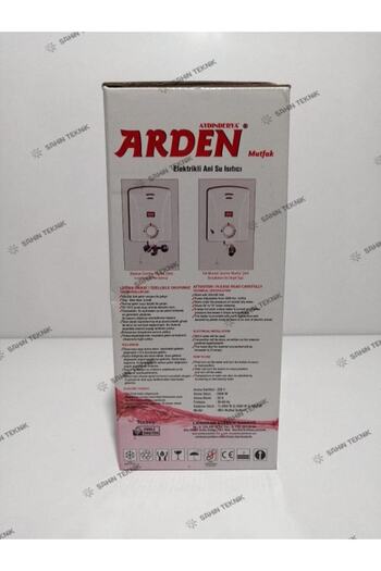 Arden Mutfak Şofbeni - Ani Su Isıtıcı - 9 Emniyetli - 5500w