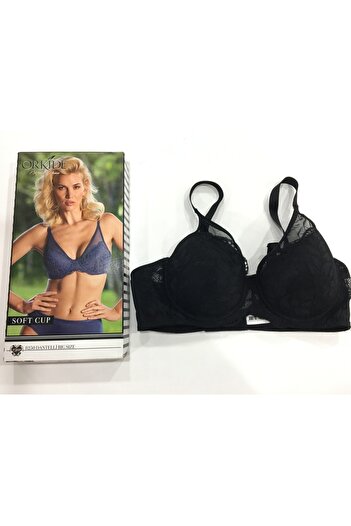 Orkide 8250 Large Size Soft Cup Lace Bra