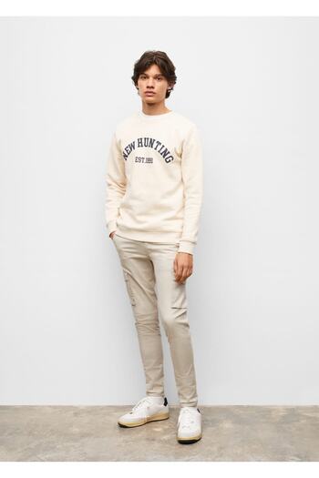 Mango Teen Ecru Pants for Kids