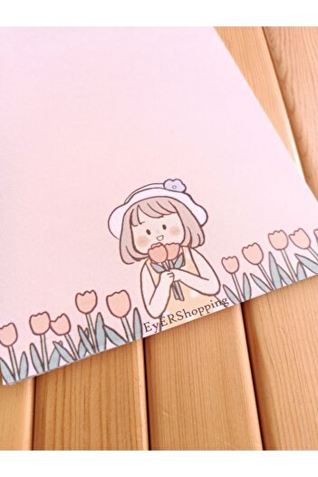 EyER Shoping Cute Girl To Do List Memo Pad Design Notebook