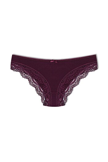 HNX Lace Purple Elegant Rubber Panties