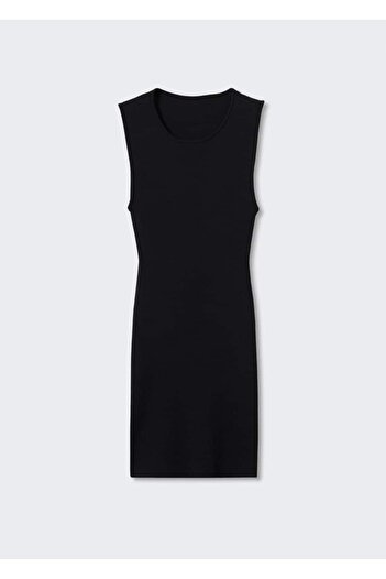 MANGO Woman Sırtı Açık Mini Elbise