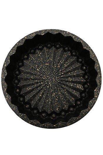FİTHOME 26 Cm Granite Cast Pie Mold Non-Stick Casting Tart Mold