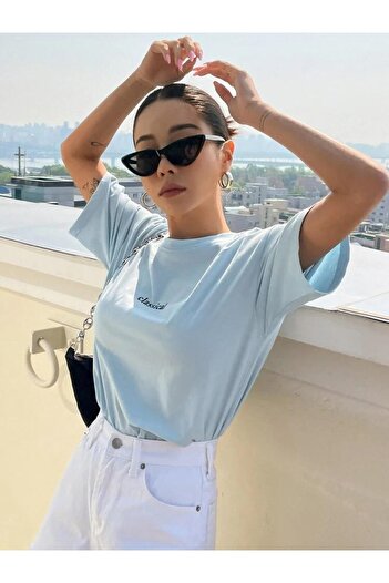 MOONBULL Μπλουζάκι Oversize Classical Printed