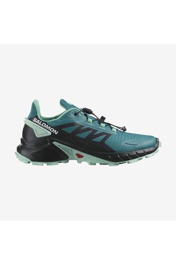 Salomon Supercross 4 W Blue Running Booties - Women, L 47119500 -27827