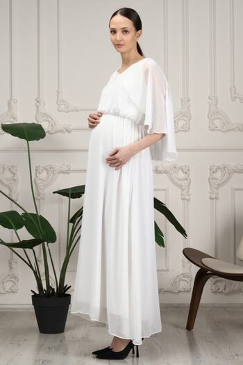 ADASTYLE Custom Trend Shooting Dress with Cloak, Maternity Shooting