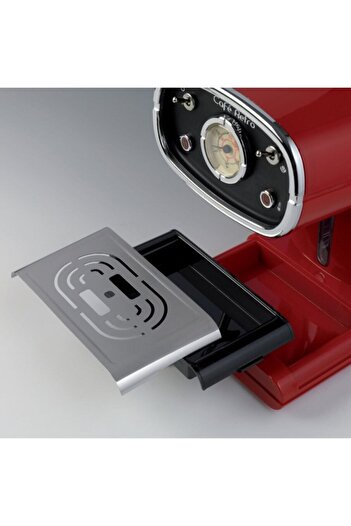 ARIETE Ceffe Retro Cappuccino/Espresso Makinesi Kırmızı