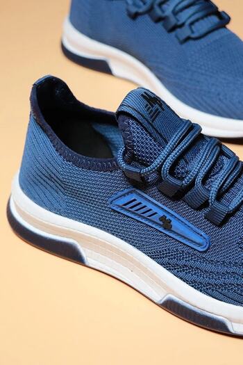 M.P. Unisex Sport Casual Sneakers Indigo