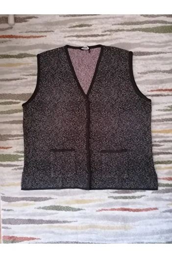 anne moda ankara Karyağdı Pattern Wool First Quality Steel Knitted Mother Vest