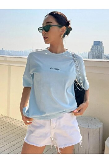 MOONBULL Μπλουζάκι Oversize Classical Printed
