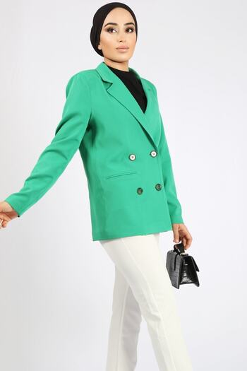 HAKKE Pointed Collar Jacket with Flotilla Pocket