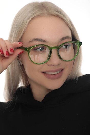 STAOOM Green Shiny Sunglasses