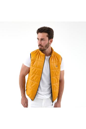 Tamer Tanca Men's Genuine Leather Vest Leather Coat 382 2160 Erk Leather Vest Sk22/23