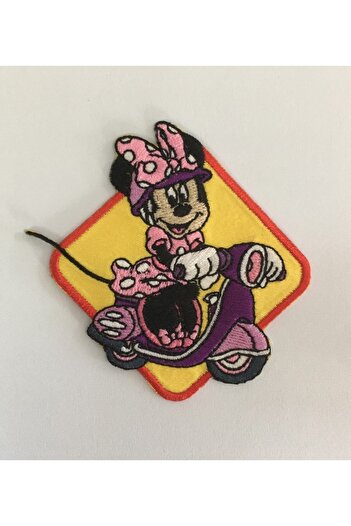 Disney Mickey Mouse Υφαντό συνδετήρα που κολλάει με σίδερο - Patch - Patch Mini Mouse Character 1 (ΠΡΩΤΟΤΥΠΟ ΠΡΟΪΟΝ ΜΕ ΑΝΑΓΝΩΡΙΣΜΟ)