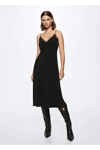 MANGO Woman LACE DRESS