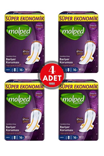 Molped Supernight Intensive Days & Night (night) 16 Pieces 4 Pieces