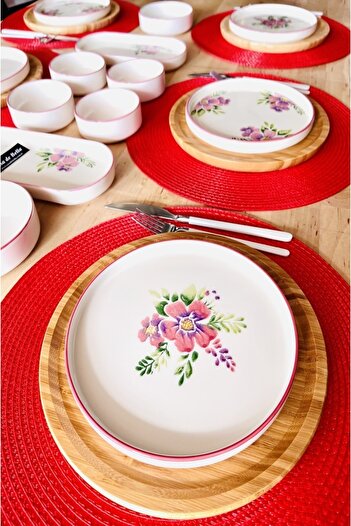 CASA DE BELLA 14 Pieces Luxury Breakfast Set for 6 People