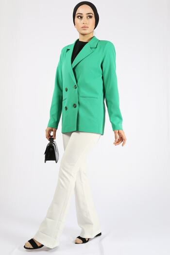 HAKKE Pointed Collar Jacket with Flotilla Pocket