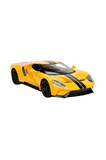 Sunman Rastar 1:14 Ford Gt Uzaktan Kumandalı Işıklı Araba 14108 Sarı Renk