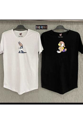 NewCabin New Season Cotton-Polyester Blend Oval Cut Slim Fit Couple Combinations 2-Piece