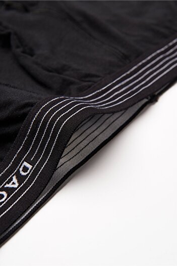 Dagi Men's Black Combed Cotton Boxer 8-pack