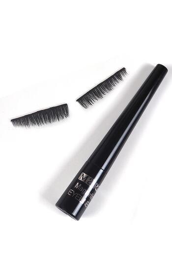Mara Manyetik Eyeliner'lı Mıknatıslı Doğal Ipek Takma Kirpik Orta Yoğun