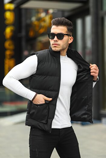 Boymen Waterproof Men's Filling Vest