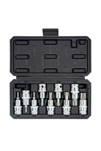 Titi 5548 1/2'' Torx Bits Tip Socket Key Set 9 Pieces