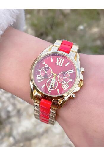 Bimodabu Colorful Cord Case Roman Numeral Stylish Women's Wristwatch