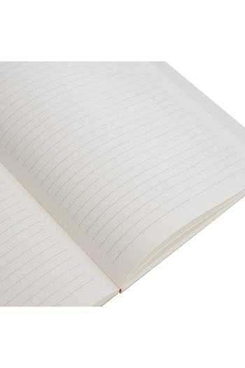 SEYFİKİRTASİYE 14x20 Cm Lined 160 Sheets Hard Cover Elastic Notebook Cream Color 70 Gr Paper