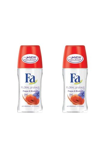 Fa Roll-on Floral Prt Poppy&bluebell 50 X 2 Adet