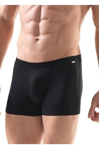 Blackspade Men's Black Modal Elastane Boxer Silver 9310