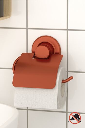 Teknotel Delme Screw - No Drill Vacuum Cover Toilet Paper Holder Copper Dm238