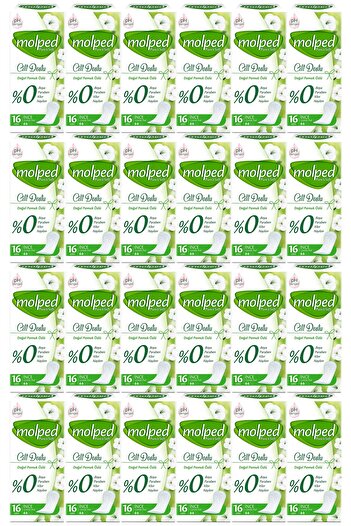 Molped Daily Pad Pure&soft Skin Friendly 16x24 Pieces