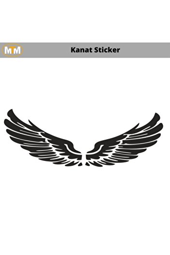 AVMmarketim Autocolant Wing Auto 15 Cm