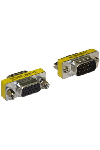 Alfais 5222 Vga Dişi Erkek 15 Pin Çevirici Dönüştürücü Adaptör Konnektörü