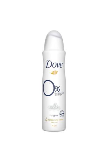 Dove Spray 150ml 0% Aluminum Original (404184) --- Dove Deodorant Spray 150ml Original 0% Aluminum