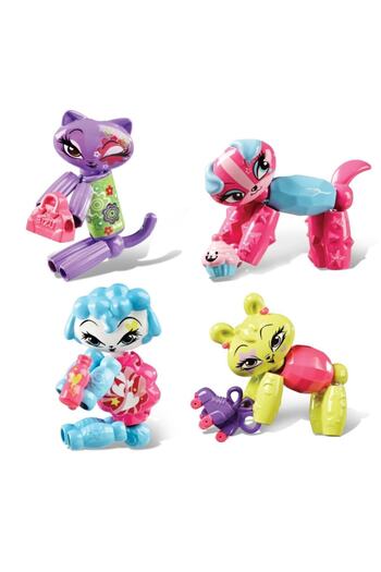 samatlı 4'lü Paket Bileklik Yapma Seti Figür Hayvanlar Kız Oyuncak Funky