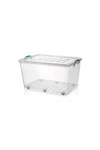 Melkan Home Multi-Purpose Lockable Storage Container with Wheels 50 Liters
