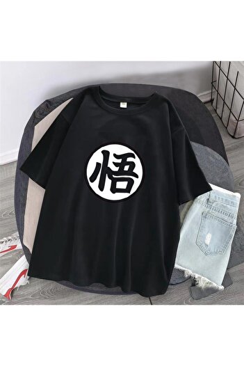 Touz Niiss Boutique Dragon Ball Z Black Unisex Oversize T-shirt