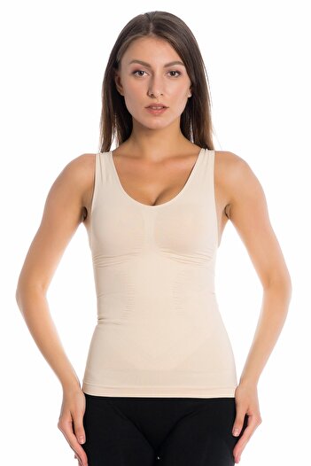 ELEGANCE KORSE Women's Beige Corset Athlete