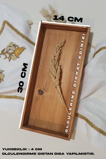 Moola Wooden Decorative Organizer Tray