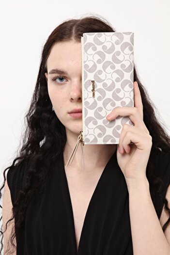Cacharel Women's Beige Wallet