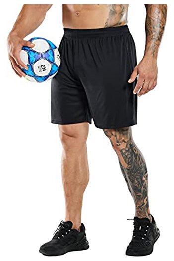 GAZELMANYA Futbol Şortu Spor Şortu Halısaha Futbol Şortu Forma Şortu Antrenman Şortu Fitness Şortu