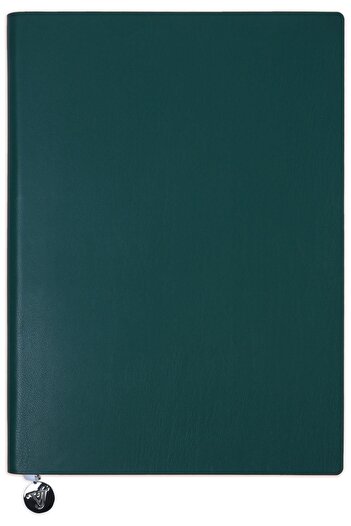 Victoria's Journals Smyth Flexy Classic Flexible Cover Vegan Leather Green 192 Sheets A5 80grLined Notebook