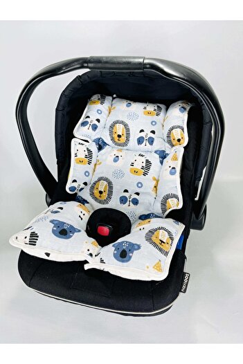JUNİPERUS Muslin Stroller Baby Carrier Cushion 100% Cotton