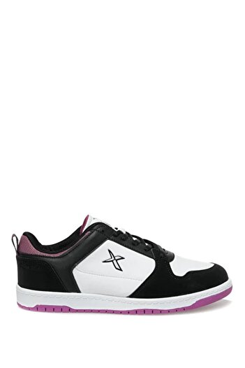 Kinetix Jones Pu W 2pr Termo Kaymaz Taban Bağcıklı Kadın Sneaker Beyaz Siyah