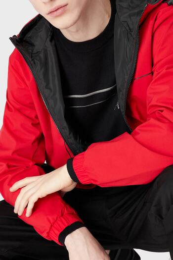 Armani Exchange Regular Fit Fermuarlı Kapüşonlu Mont Erkek Mont 3rzb01 Znb7z 6478